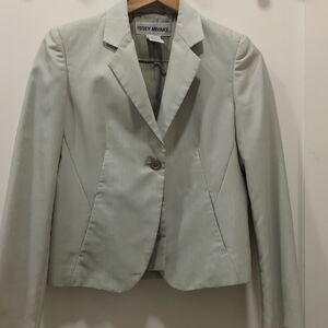 Issey Miyake Women's Mint Green Suit